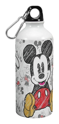 Botella De Agua Deporte Mickey Mouse 5 - 600 Ml