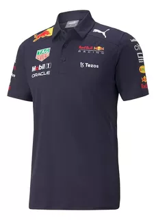 Playera Polo Red Bull Oficial Temporada 2022 Hombre