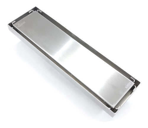 Imagen 1 de 2 de Drenaje Para Piso Rectangular Acero Inoxidable 8cmx28cm