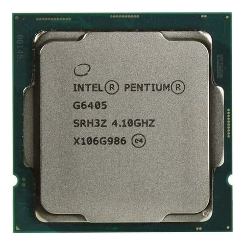 Cpu Intel Pentium Gold G6405 2 Cores 4.1ghz Gpu Integrada