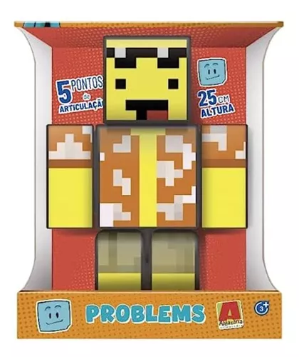 Minecraft Vanilla Steve com Espada - Mattel