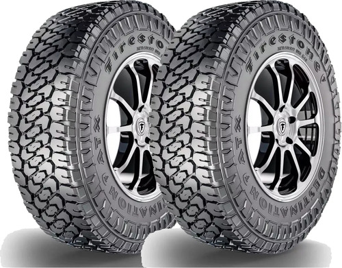 Kit de 2 pneus Firestone Pneus de Carro Destination ATX 255/75R15 110 S