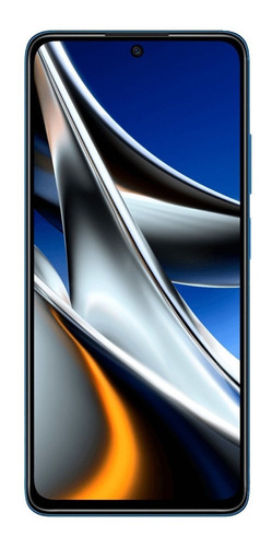 Imagen 1 de 9 de Xiaomi Pocophone Poco X4 Pro 5G Dual SIM 128 GB laser blue 6 GB RAM