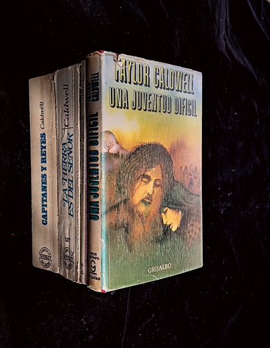 4 Libros Selectos Taylor Caldwell Capitanes Y Reye Grijalbo (Usado)