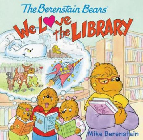 The Berenstain Bears: We Love The Library, De Mike Berenstain. The Berenstain Bears, Vol. 1. Editorial Harperfestival, Tapa Blanda En Inglés