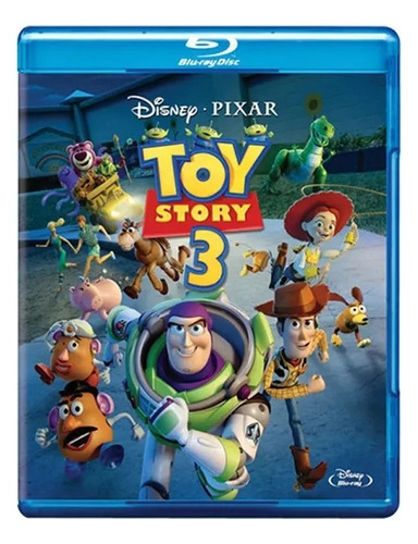 Blu-ray Toy Story 3 - Walt Disney - Original Lacrado