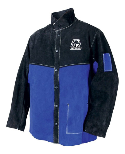 Stallion Jl1030-bb Chaqueta Soldadura Cuero Bloque Color L