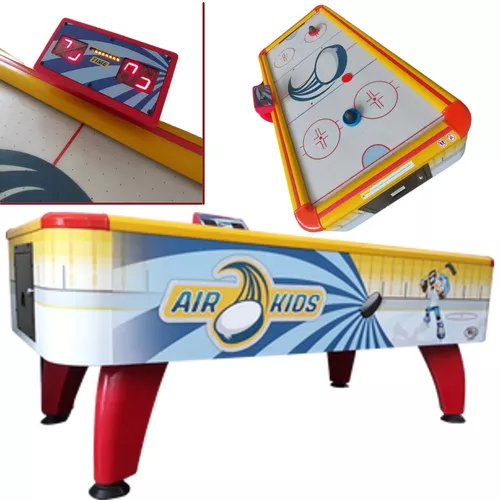 Brinquedo Aero Game Mini Mesa De Hockey Infantil Air Rocker Para