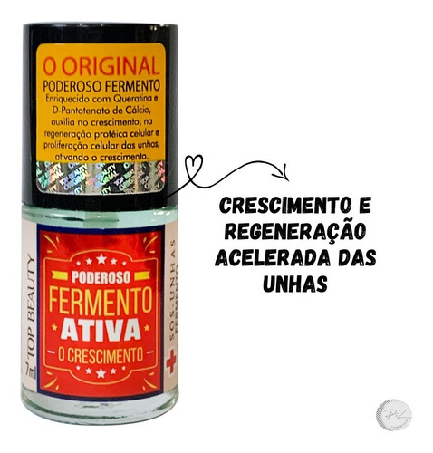 Kit 5 Bases P/ Tratamento De Unhas Sos Unhas Top Beauty