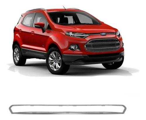 Friso Cinza Claro Da Grade Ford Ecosport 2013 2014 2015