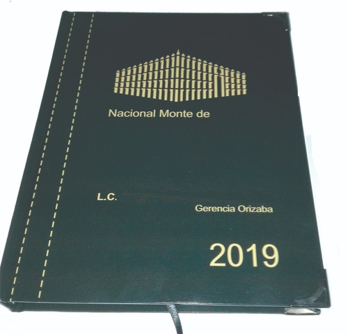 Agenda Ejecutiva Personalizada En Vinyl, Logotipo Y Nombre