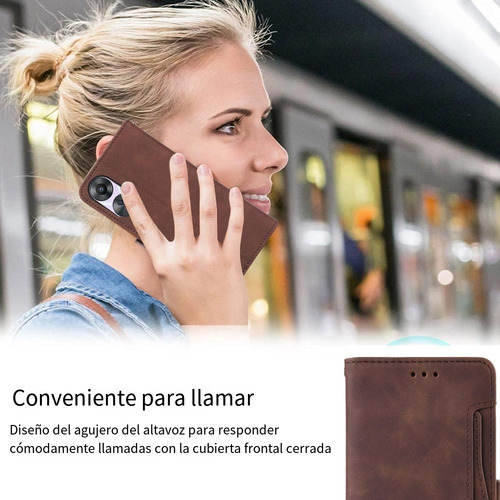 Funda Para Zte Nubia Neo/v41 Vita/v40 Design/axon 40 Lite Funda Tipo Cartera Con Ranura Para Tarjetas, Funda De Piel