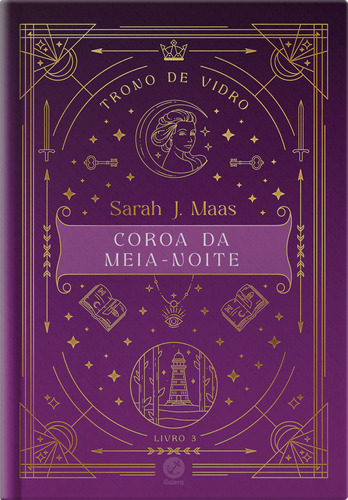 Livro Trono De Vidro: Coroa Da Meia-noite (vol. 3 Trono De V