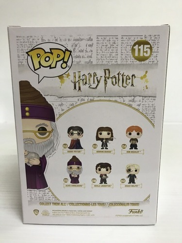 Albus Dumbledore 115 Con Harry Potter Bebe Funko Pop