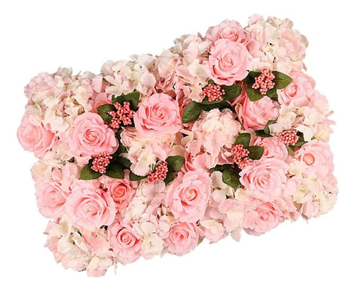 Panel De Pared De Flores De Boda Artificial