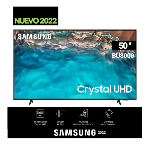 Imagen 1 de 7 de Smart Tv Samsung 50 Serie 8 Pantalla 4k Uhd Led Modelo 2022