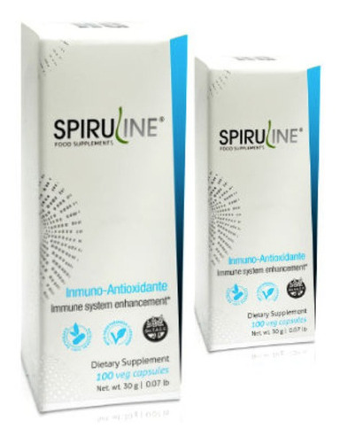 Pack X2 Spirulina Inmuno-antioxidante X300mg Spiruline Hgl