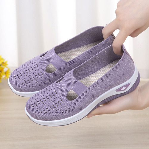 Zapatos De Tela Cómodos Y Transpirables De Verano Para Mujer