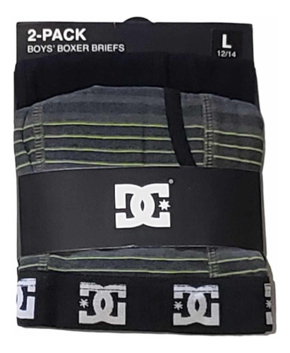 Calzoncillos Bóxer Briefs Dc Original Niños Pack 2 Piezas