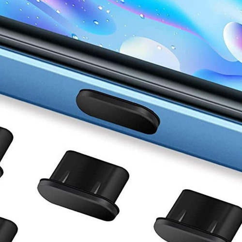 2 X 10pcs Usb C Dust Plugs Práticos Protetores De Porta De