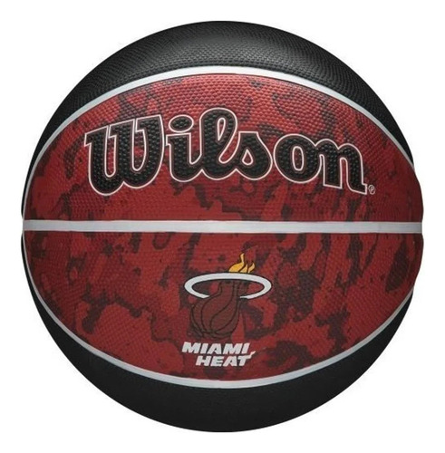 Balón De Baloncesto Wilson Nba Tyde Caucho, Miami Heat #7