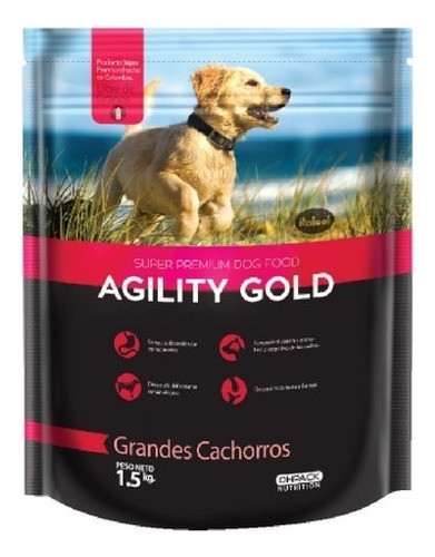 Agility Gold Grandes Cachorros 15kg