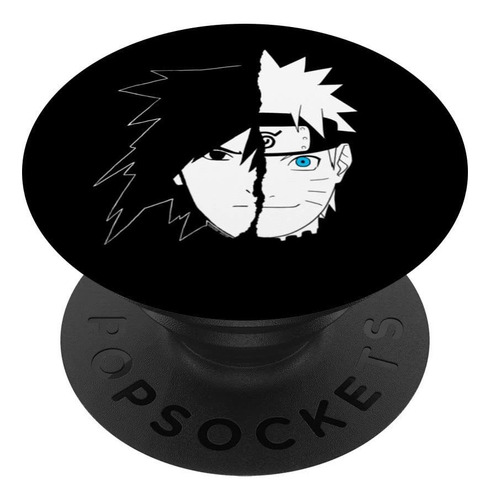 Naruto Shippuden Sasuke Popsockets Cara Dividida Popgrip