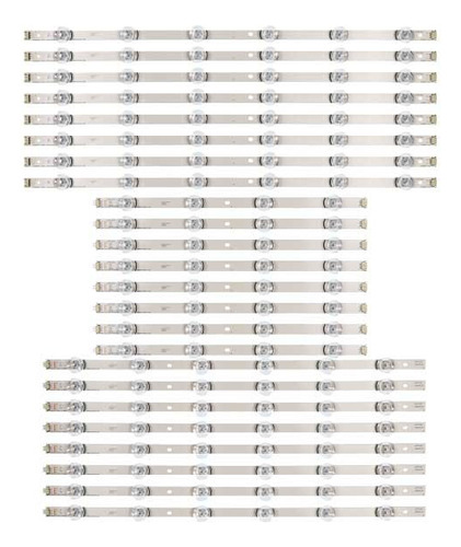 Barras Led Tiras Led 65lb650t 65lb580t 65lb720t Kit Completo