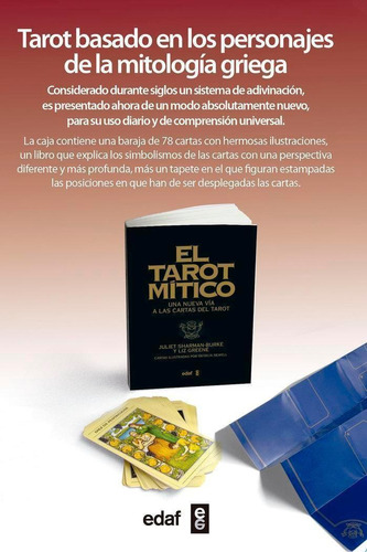 Libro: El Tarot Mítico (libro Y Cartas). Juliet Sharman#luz 