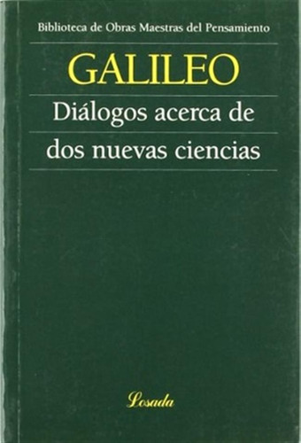 Dialogos Acerca De Dos Nuevas Ciencias