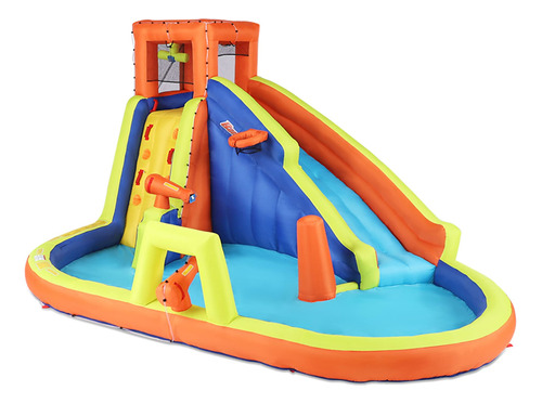 Banzai Parque Inflable Aventura Para Exterior Motor Soplador