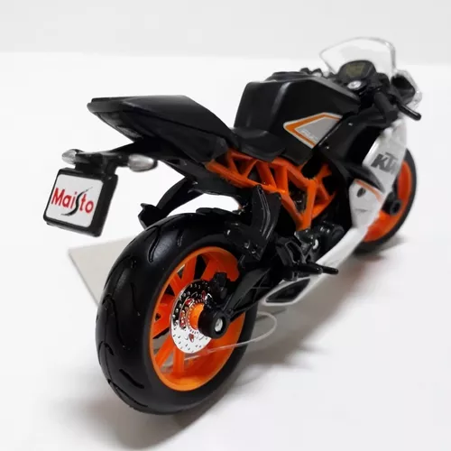 Miniatura Moto Corrida Ktm Rc 390 Coleção Maisto 1/18