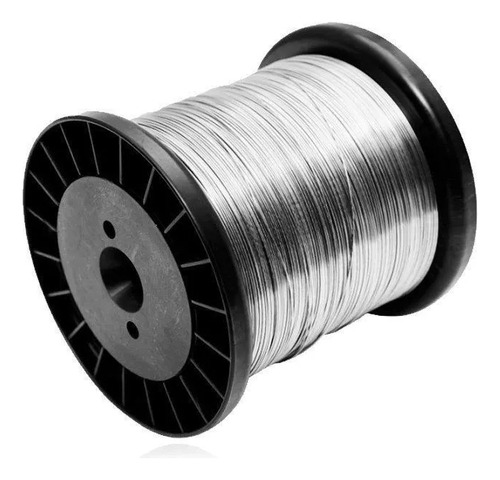 Carretel Fio De Aço Inox Para Cerca Elétrica 0,60 Mm 900g.