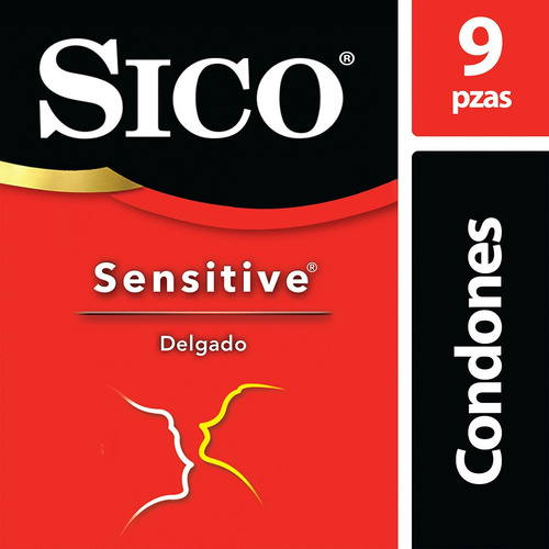 Sico Sensitive Condones De Látex 9 Piezas