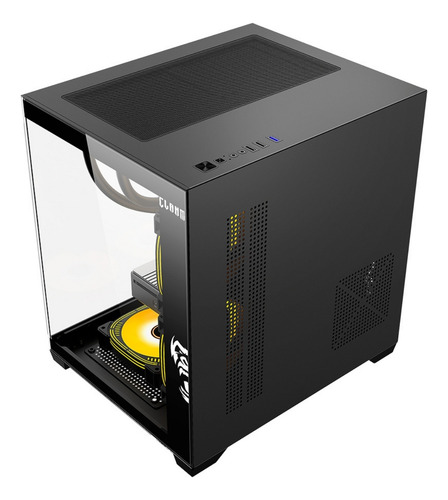 Gabinete Gamer Aquário, Tower Micro-atx/itx, Vidro Temperado