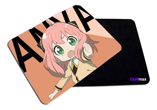  Mousepad Liso 20x17 Cm Spy X Family Anya Anime Grafimax