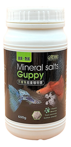 Sales Minerales Para Guppy, Molly, Espadas Y Platy 600 Gr