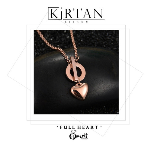 Collar Full Heart · Amrit Collection By Kirtan Bijoux