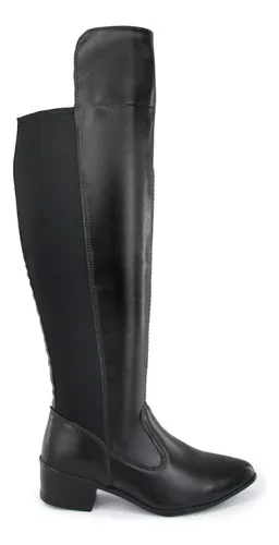 Bota cano longo perna grossa sales