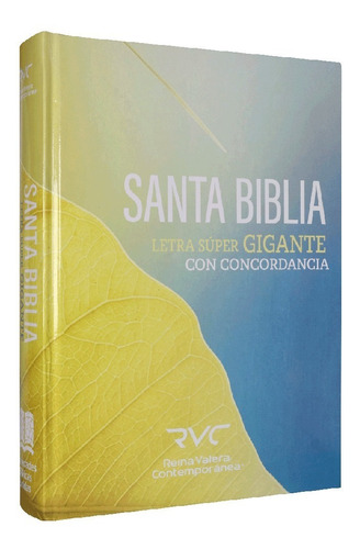 Biblia Rvc Letra Supergigante Concordancia Tapa Dura