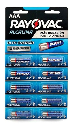 Caja 120 Pilas Alcalinas Rayovac Aaa Mayorista Oficial