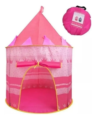 Carpa De Castillo Suesport De Princesa Para Niñas Color Ros