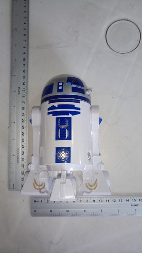 R2d2 Con Luz Y Sonido 2008 Hasbro Sin El Control Remoto 