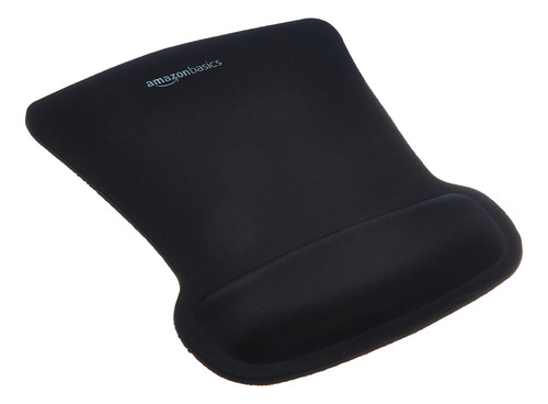 Mouse Pad Amazon Basics Gel Wrist Support Rest Black, Pacote