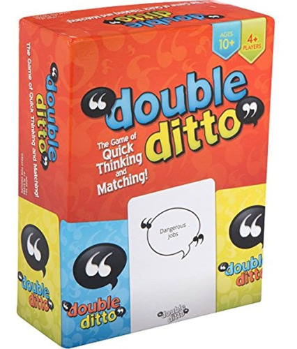 Juego De Inspiración Double Ditto, Juego De Mesa Para Fiesta