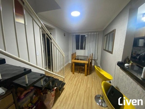 Imagem 6 de 15 de Cobertura Duplex De 104m² Com 2 Dormitórios E Área Gourmet Com Churrasqueira No Bosque Dos Eucaliptos - 9097