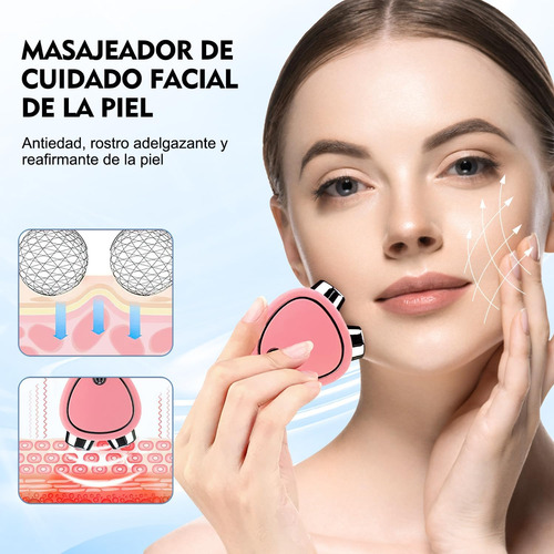 Masajeador Facial Con Microcorriente Estiramiento Rostro