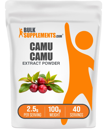 Bulksupplements Polvo Extracto Camu Camu 100g