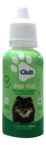 Educador Sanitário Para Cachorro Pipi Yes 20ml Club Pet