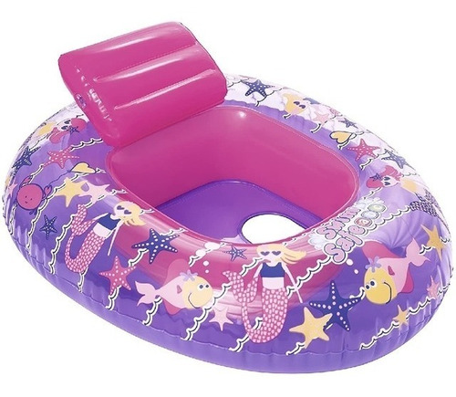 Flotador Inflable Bestway Bote Fondo Del Mar 76 X 65cm 34126